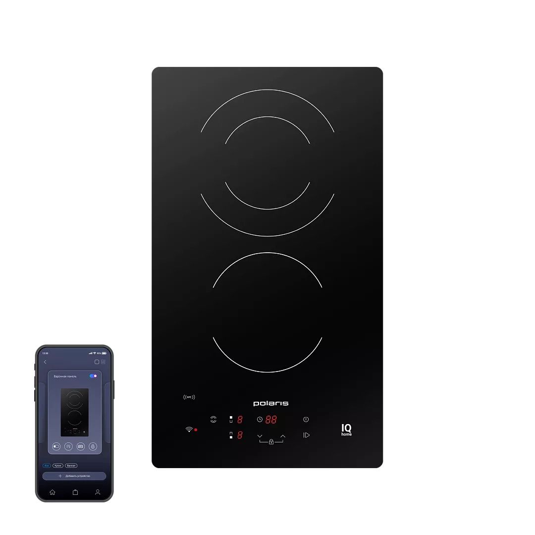 Электрическая варочная панель Polaris PBHC3211FB Wi-Fi IQ Home