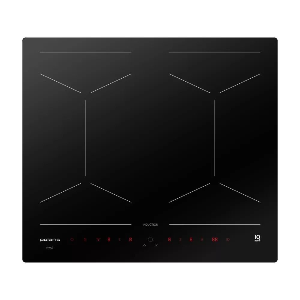 Индукционная варочная панель Polaris PBHI6452BB Wi-Fi IQ Home