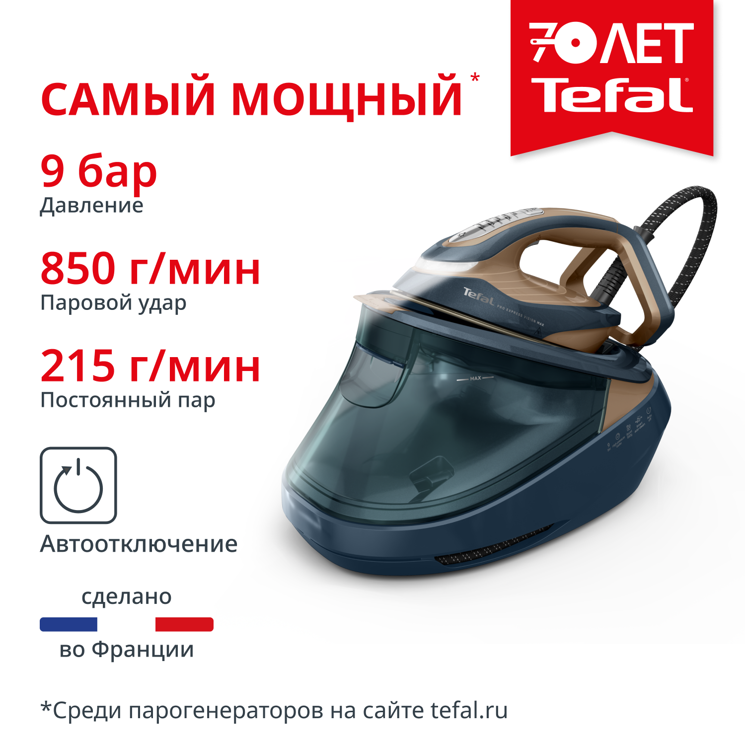 Парогенератор Pro Express Vision GV9920E0