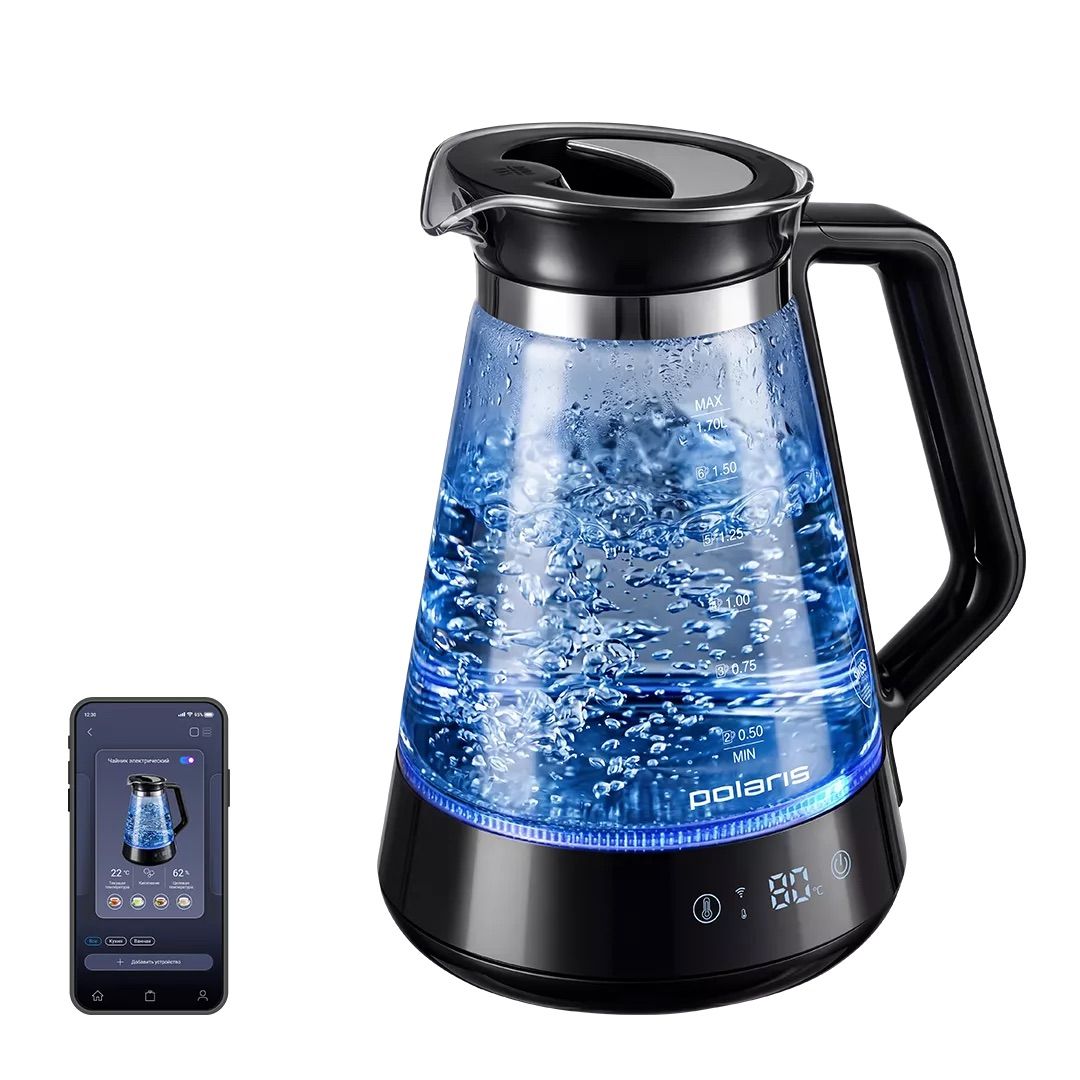 Чайник Polaris PWK 1716CGLD Wi-Fi IQ Home