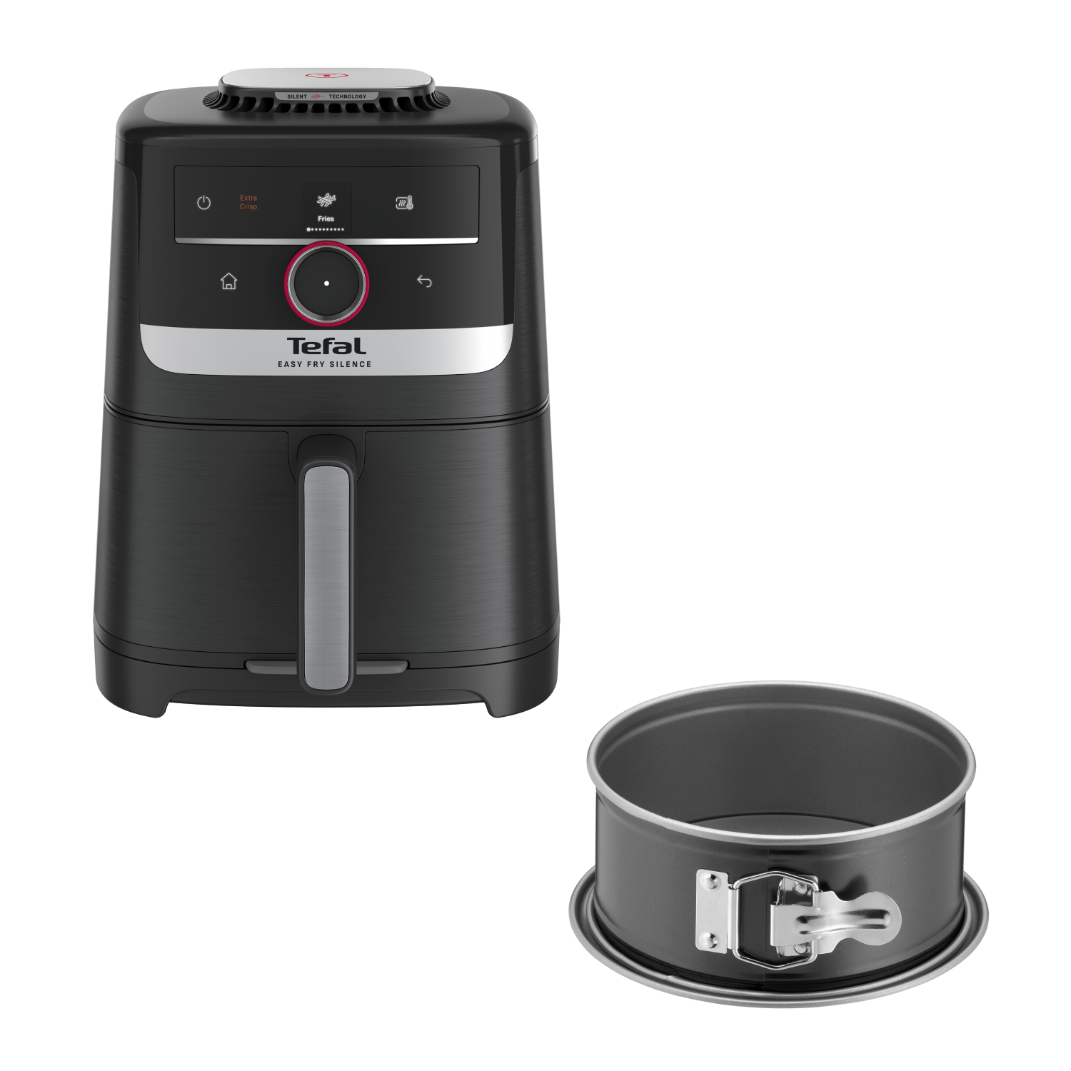 Аэрогриль Easy Fry EY5728E1 + Форма для электрогриля J1761425 18 см