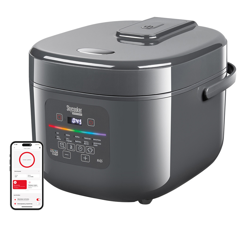 Умная мультиварка РЕДМОНД SkyCooker MC100S (серый)