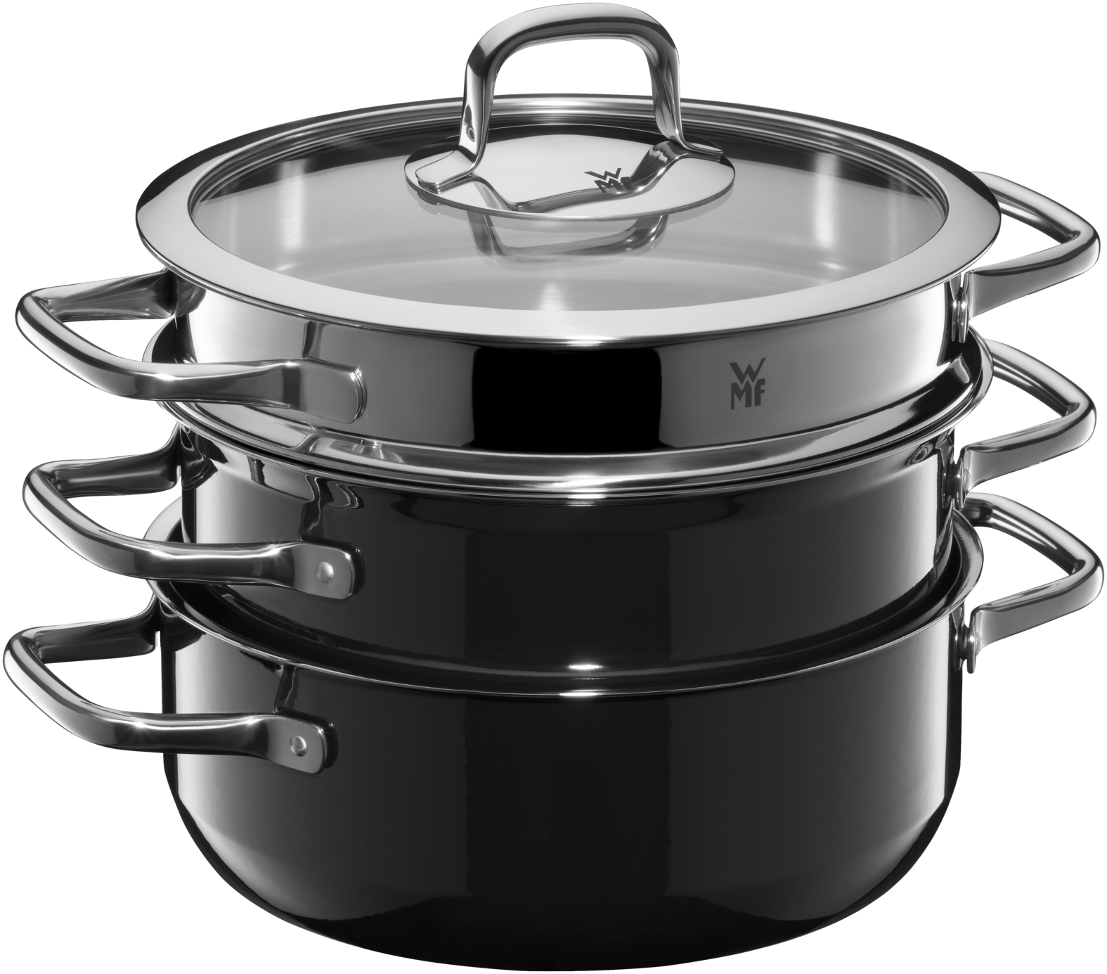 Набор посуды Fusiontec Compact Black 3 предмета