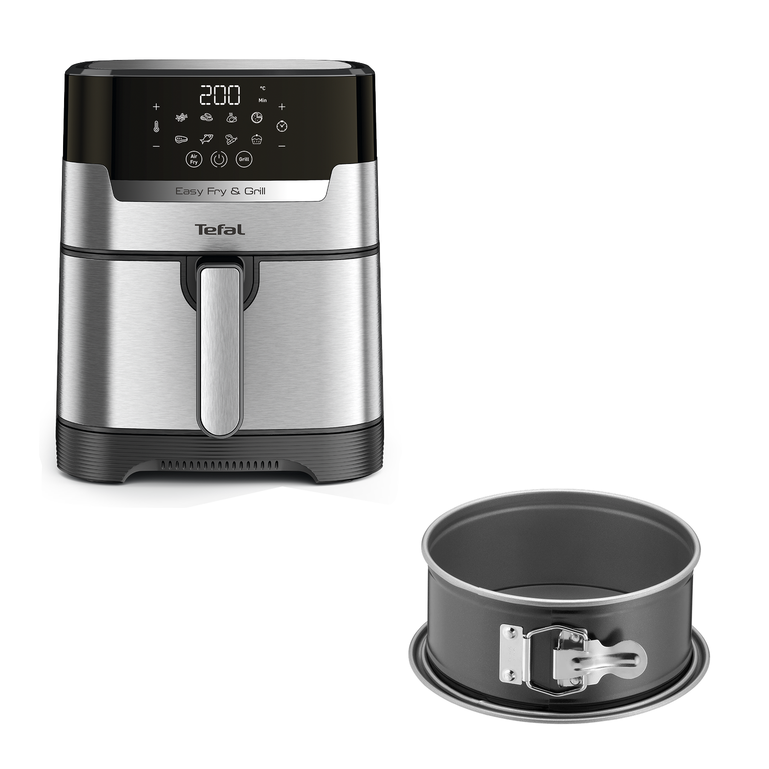Аэрогриль Easy Fry EY505D15+ Форма для электрогриля J1761425 18 см
