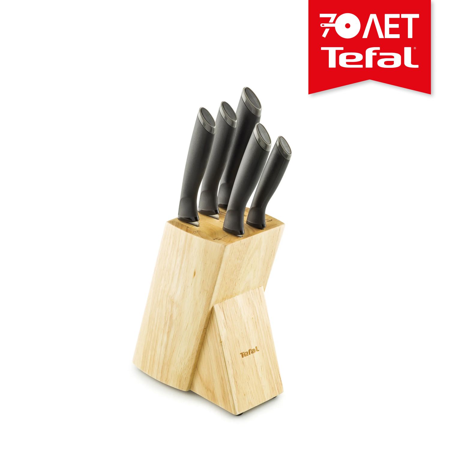 Набор ножей 5 предметов Tefal Comfort K221SA04